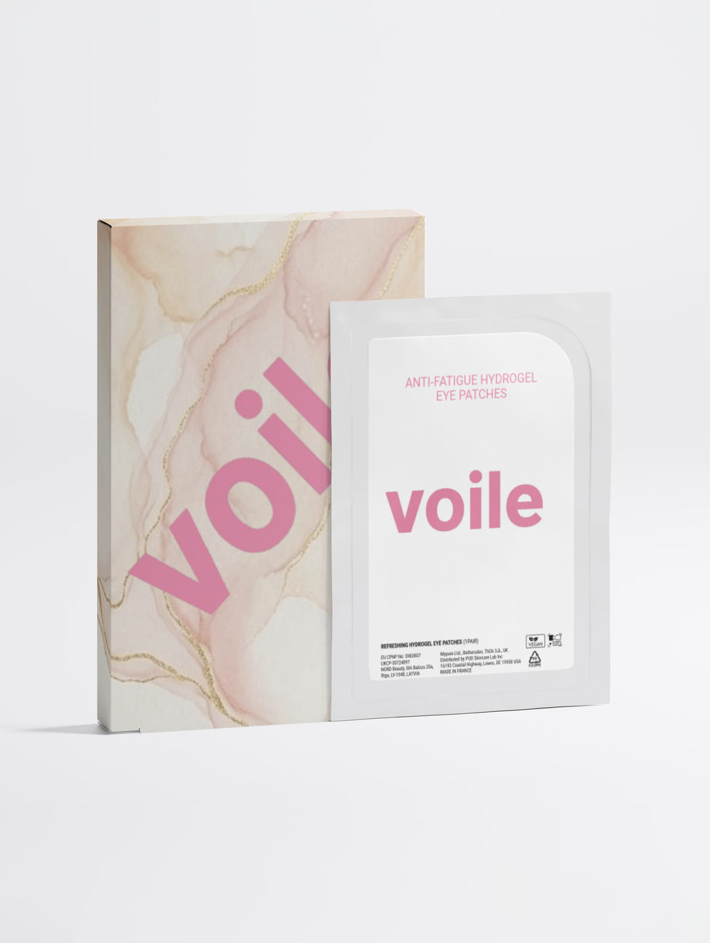 Anti-Fatigue Hydrogel Eye Patches