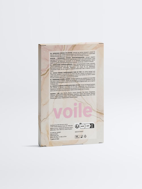 Anti-Fatigue Hydrogel Eye Patches